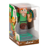 Figurine de copain solaire à cellule solaire Minecraft Alex
