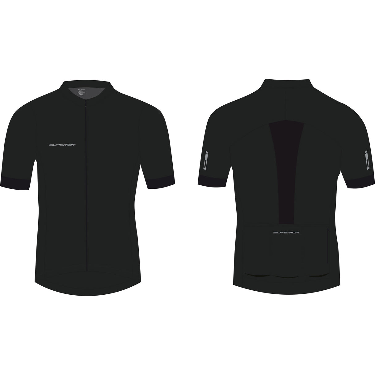 Maillot vtt Superior noir jais
