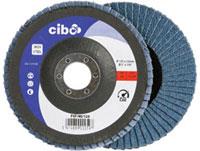 Disque à lamelles Cibo 125mm bleu 40 plat inox | 10 pièces