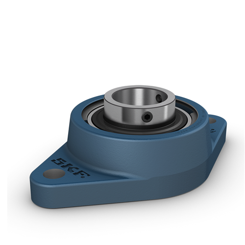 Bloc de palier SKF ovale + boulon de verrouillage