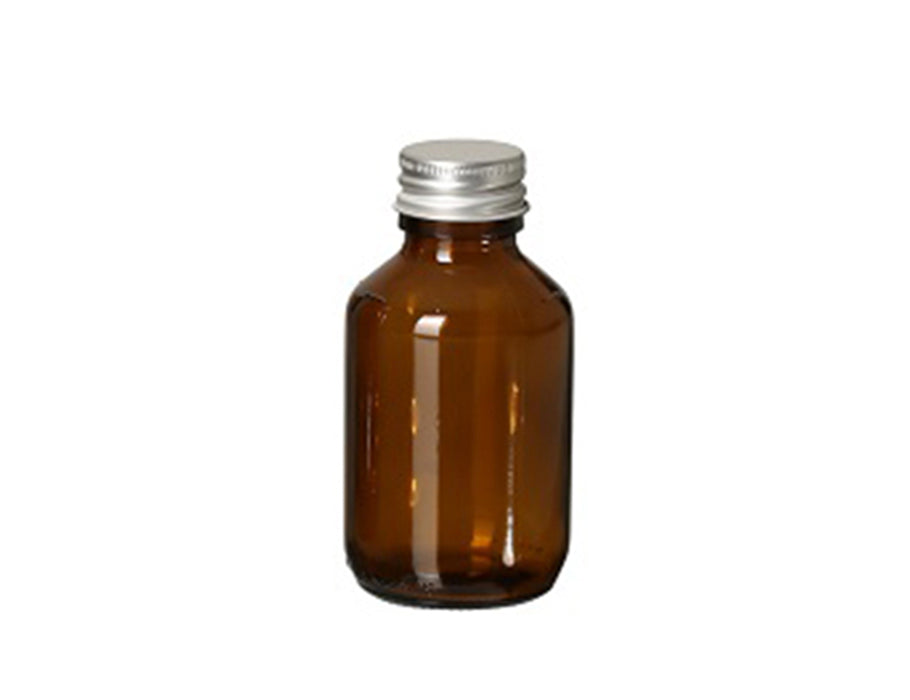 Bouteille en verre à carré juste avec capuchon - Leef - 100 ml