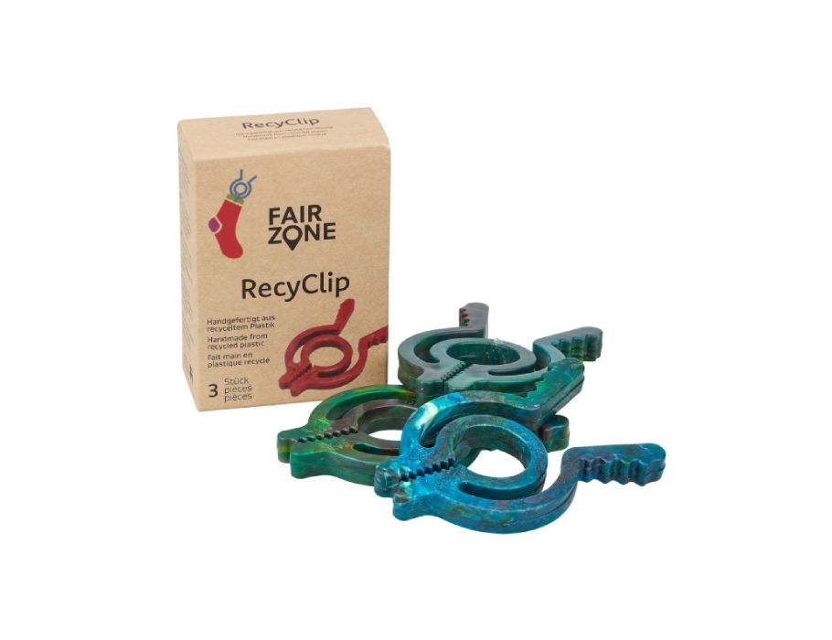FAIRZONE Recyclip Close - 3 pièces