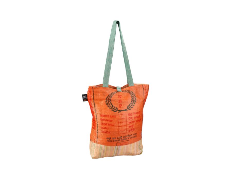 Sac de marché Fairzone - sac de riz recyclé