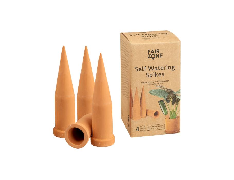 Fairzone Waterdruppelaar - Terracotta - 4 pièces