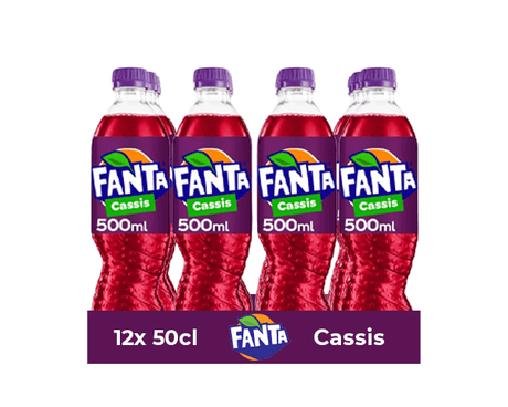 Fanta cassis pet (12x 50cl)