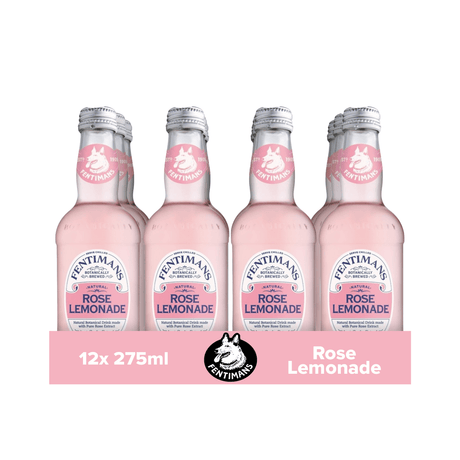 Bouteille de limonade à la rose Fentimans (12x 275ml)