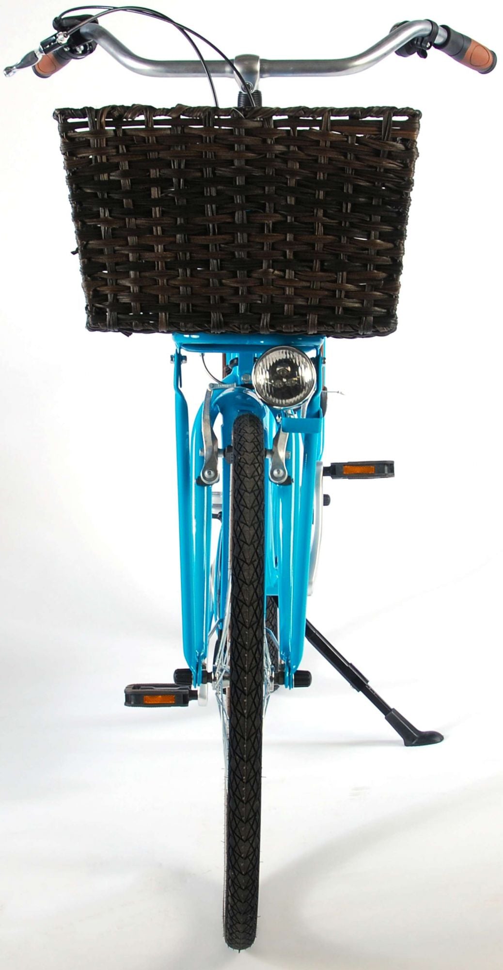 Panier de vélo junior brun 30 litres