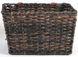 Panier de vélo junior brun 30 litres