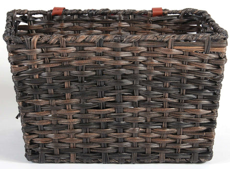 Panier de vélo junior brun 30 litres