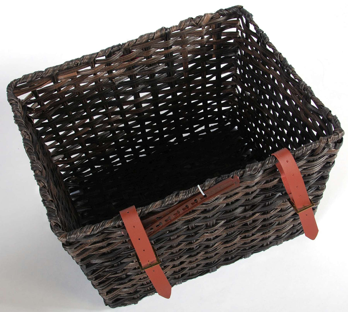Panier de vélo junior brun 30 litres
