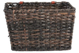 Panier de vélo junior brun 30 litres