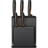Fiskars Formal Form Plastic Knife Block avec 5 lames