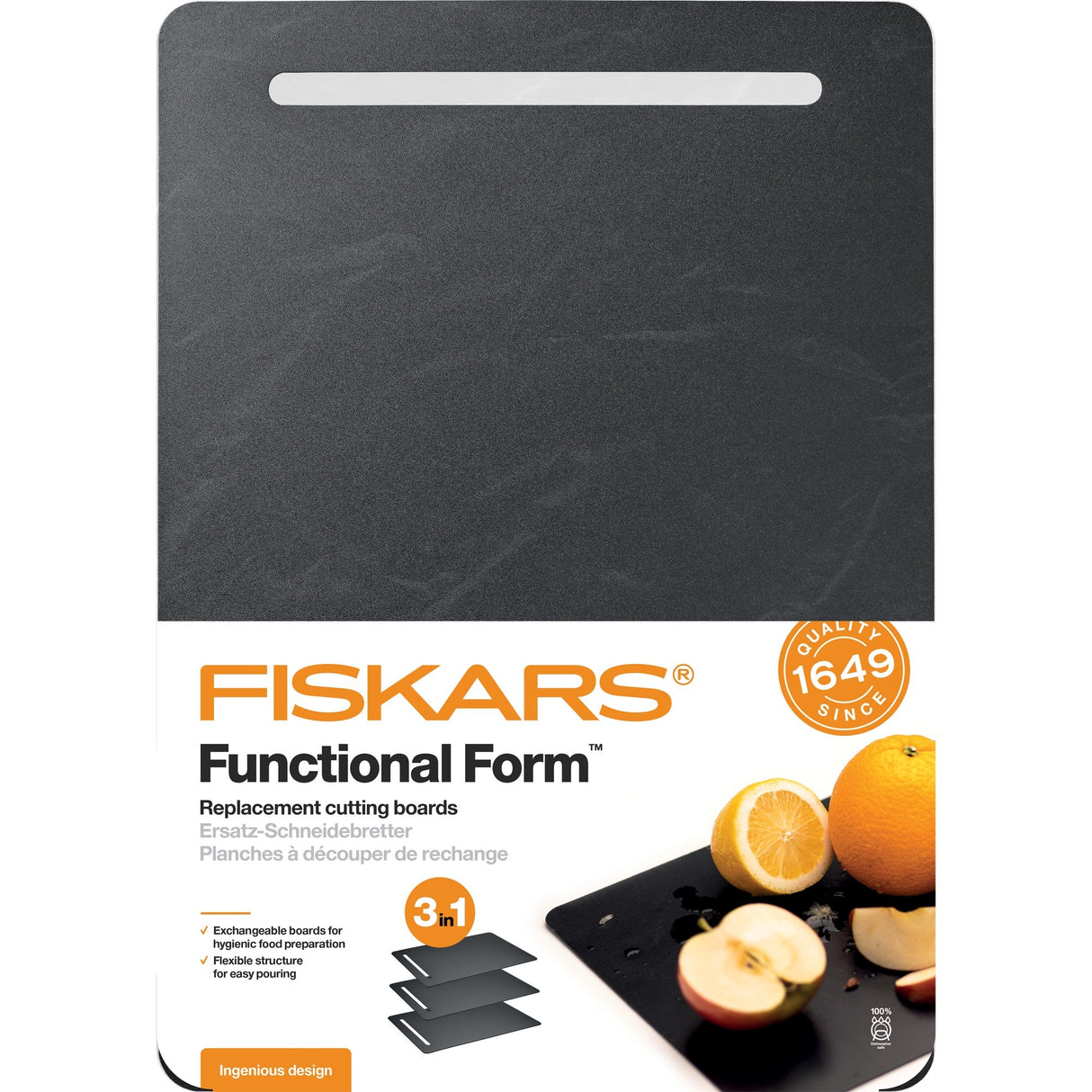Fiskars Formal Form Plastique en plastique 3 pièces