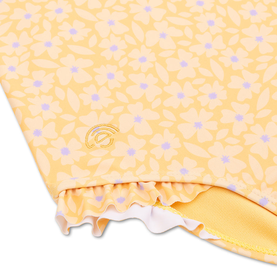 S'épanouir | maillot de bain uv fille jaune