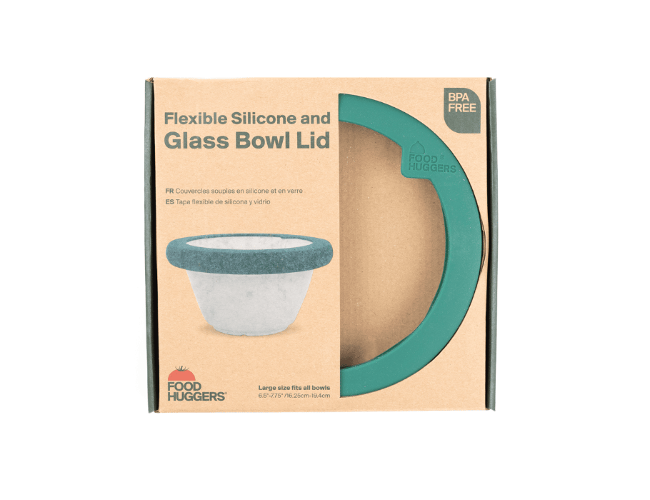 Couvercle en silicone Food Huggers - vert progressif - grand