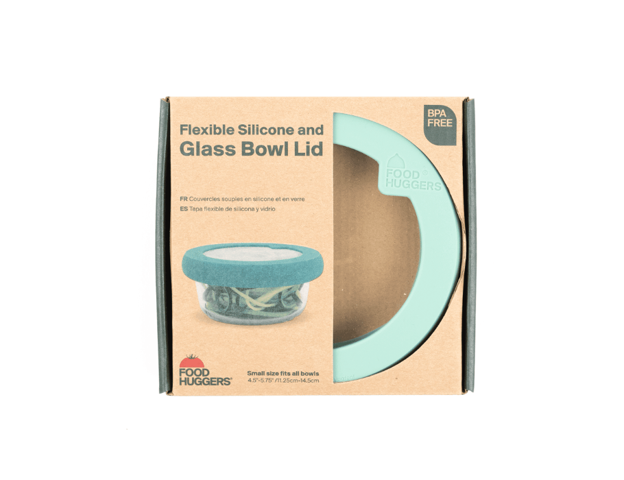 Couvercle en silicone Food Huggers - vert progressif - petit
