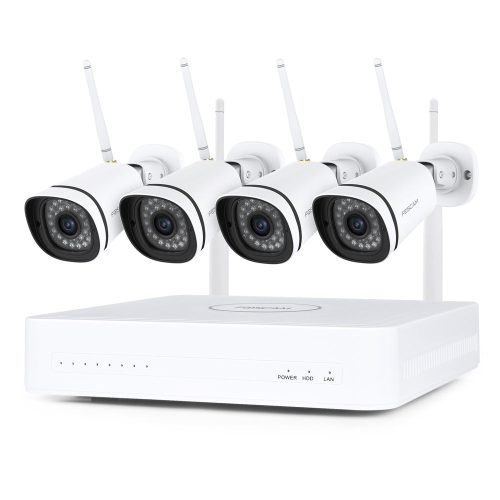 FOSCAM FN8108W-B4-1T, 2K 3MP 8 canaux WiFi Security