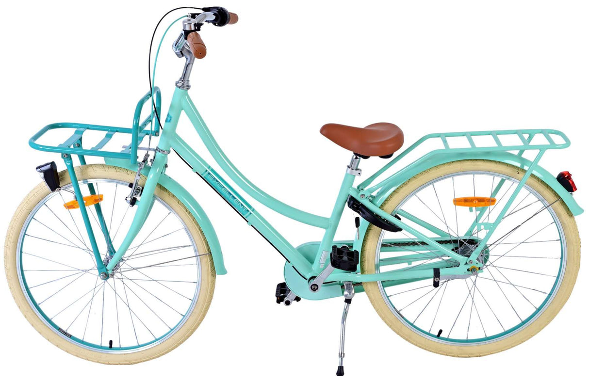 Vélo pour enfants Volare Excellent - Filles - 24 pouces - Vert - 3 vitesses