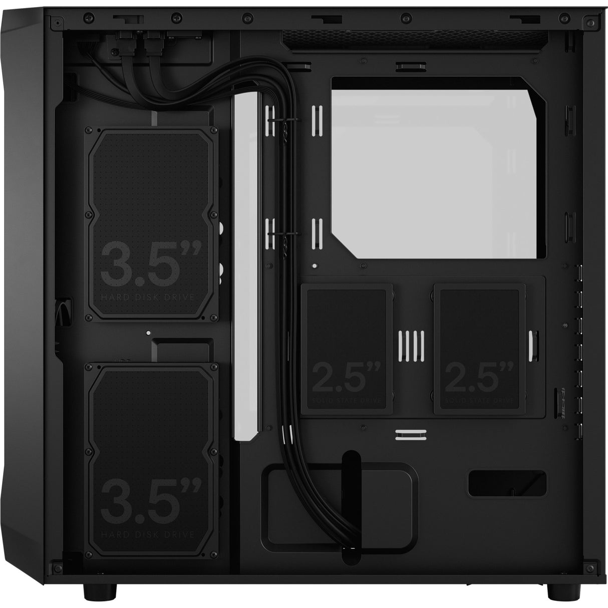 Conception fractale Focus de conception fractale 2 Tg Black Tg Clear Tint