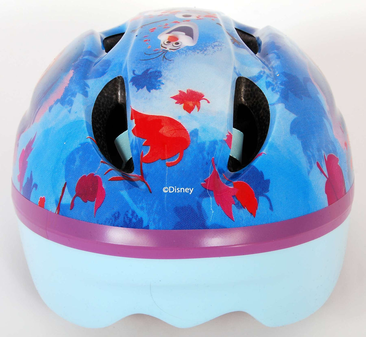 Disney Frozen Bicycle Skate Casque Blue Rose Taille 51-55 CM
