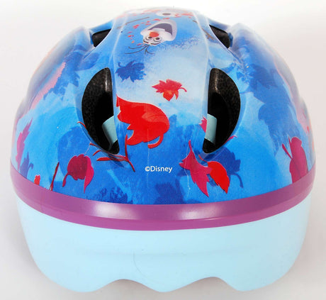 Disney Frozen Bicycle Skate Casque Blue Rose Taille 51-55 CM