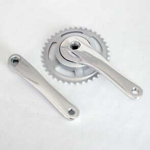 Crank Set Linea 38T Aluminium Steel Silver