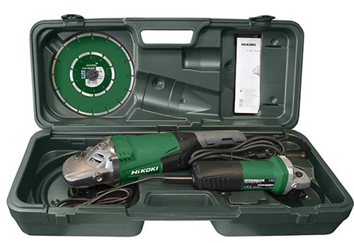 Ensemble meuleuse d'angle Hikoki g23sw2+g13sr4(s)+lames diamantées