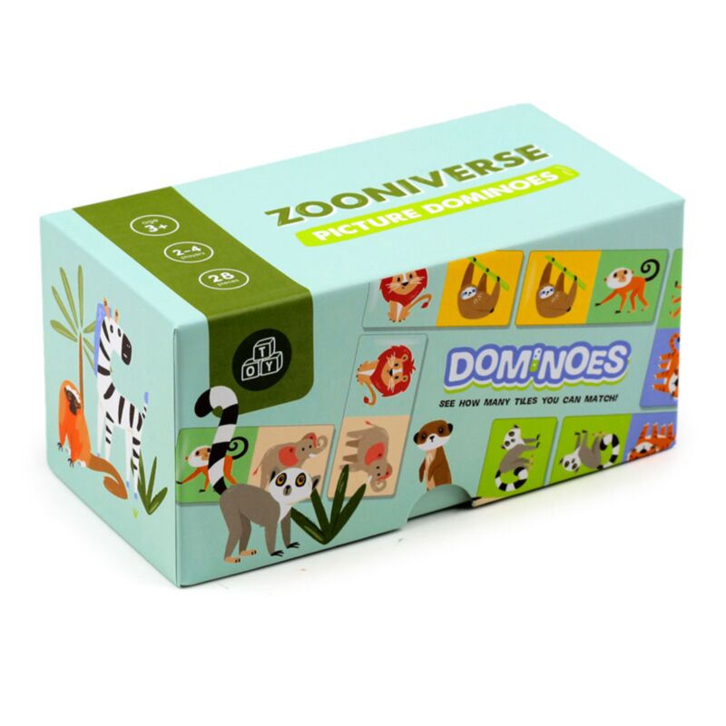 Jeu de dominos pour enfants Zooniverse