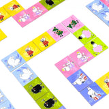 Ensemble de dominos pour enfants Union Moomin