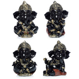 Ganesh en or noir