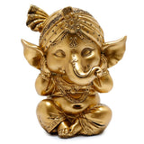 Ensemble de 3 Ganesh doré entendre parler ne voir aucun mal