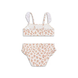 Léopard | bikini UV fille beige