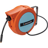 Berner enrouleur pneumatique 15bar 10m ø8mm auto-rétractable orange
