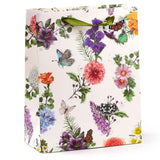 Champs de papillons - sac cadeau grand