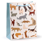 Chats fins félins - sac cadeau grand
