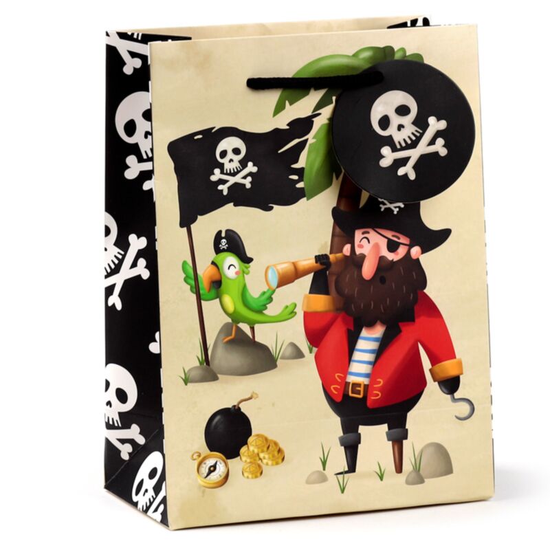 Pirates de Jolly Rogers - sac cadeau moyen