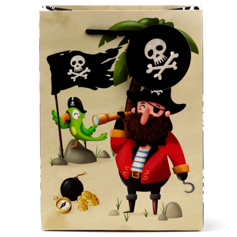 Pirates de Jolly Rogers - sac cadeau moyen