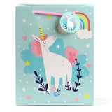 Magie de la licorne - grand sac cadeau