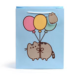 Ballons Pusheen le chat - sac cadeau grand