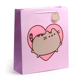Pusheen le chat sac cadeau coeur xl