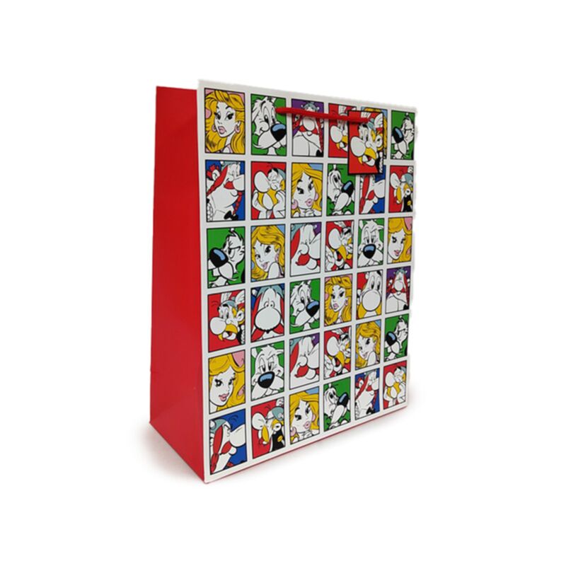 Grand sac cadeau portraits d'Astérix