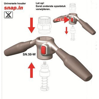 Outils de Cycle support sn-50-w encliquetable pour cycle système encliquetable 7202750
