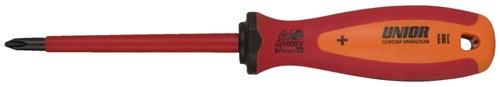 Tournevis cruciforme Unior isolé 2x100