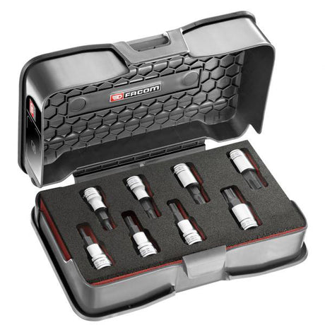 Fabillage Fabillage Dopen Set ⅜ ⅜ ⅜ 6 côte OGV-Grip Temperred Steel Black