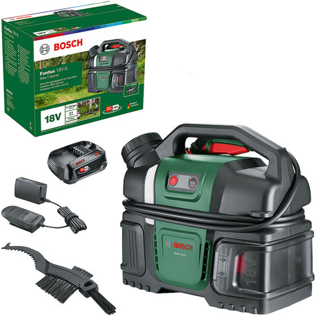 Kit vélo nettoyeur haute pression Grs bosch fontus batterie 18v m
