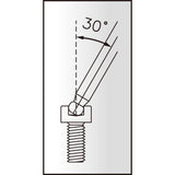 Twinhead wrench Turtoolz 7m25 - 2,5 mm Allen Schlësselen