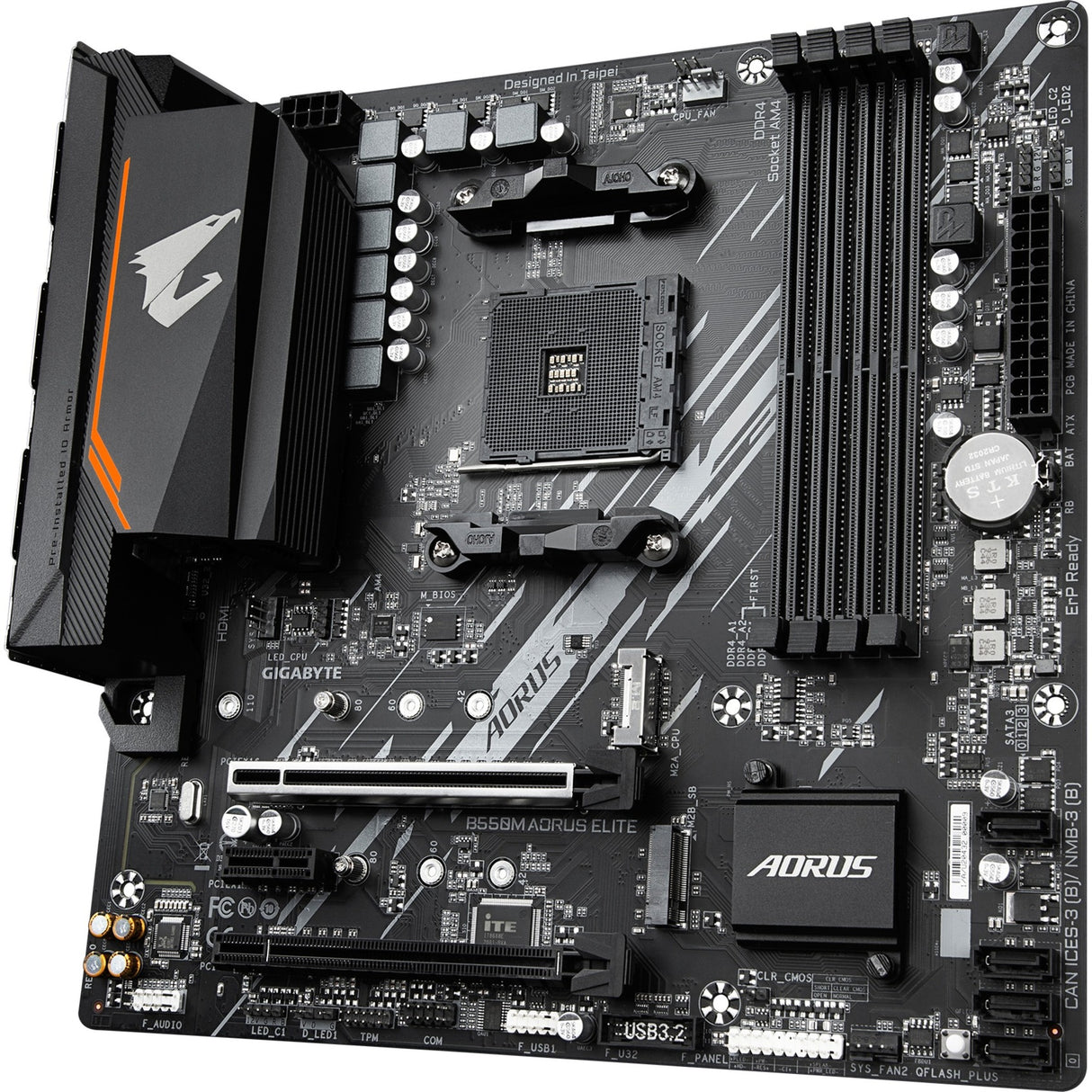 Gigaoctets gigabyte b550m elite