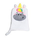 Gant de toilette démaquillant Astra la licorne adoracorns