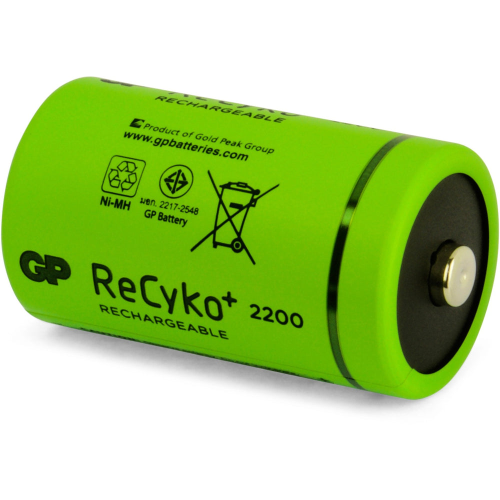 Batteries GP Recyko + D 2200 2 Batteries rechargeables