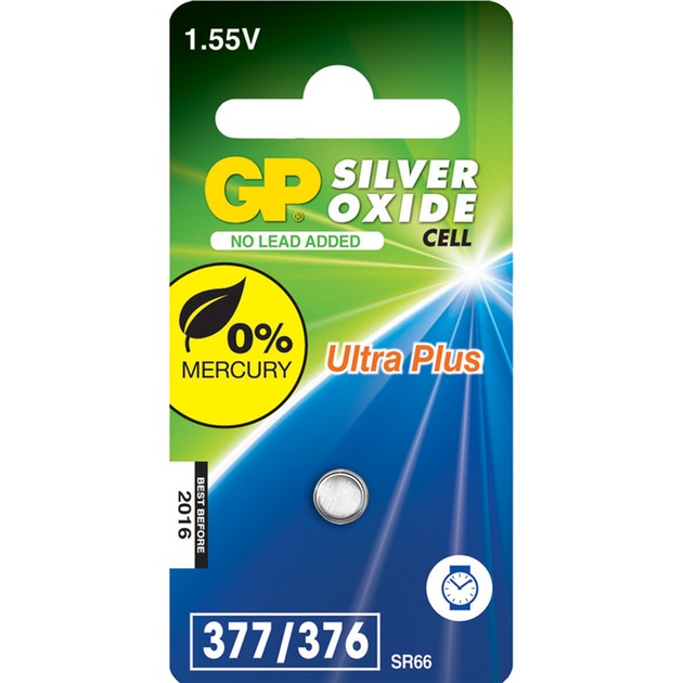 Batteries GP Batteries Ultra plus 377 376